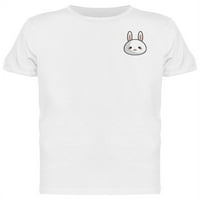 Каваи бял заек тениска Мъже-изображение от Шатерсток, Мъжки голям
