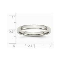 Мъжки длето от неръждаема стомана комфортен сватбен пръстен за сватбена лента