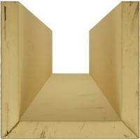 Екена мелница 4 в 4 х 16 ' Л 3-странична пясъкоструйна Ендуратанова таванна греда, естествен златен дъб