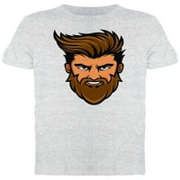 Човек прическа за брада тениска мъже -Маг от Shutterstock, мъж XX-голям