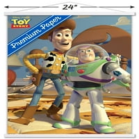 История на играчките на Disney Pixar - Pals Tall Poster с дървена магнитна рамка, 22.375 34
