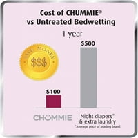 Chummie Premium Alarm Alarm за дълбоки траверси - наградена, клинично доказана система със силни звуци, ярки светлини и силни вибрации, розово