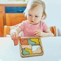 Paaisye Montessori Puzzles Toddler Puzzles Деца дървени пъзели играчки подаръци