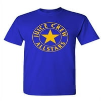 Екипаж всички звезди-Унисе памучна тениска тениска, военни, Малки