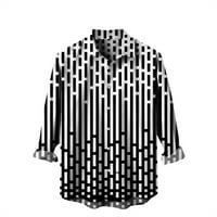 Tobchonp Stand-Up Collar Cloths For Men Proct Rishs for Men Fashion Short Gueve for Male Black XXXXXL