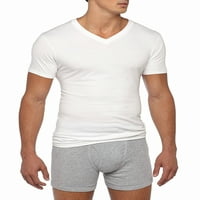 Бяла тениска с късо ръкав на Gildan за възрастни мъже, 12-опаковки, размери S-2XL