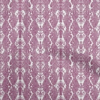 Oneoone Viscose Jersey Lavender Fabric Animal Skin Ressing Mattery Print Print Fabric от двора Wide-Ko