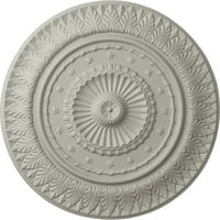 Екена Милуърк 5 8 од 1 4 П Кристофър таван медальон, Ръчно рисувана костенурка