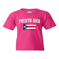 - Тениски за големи момичета и върхове на резервоарите, до големи момичета - Puerto Rico Flag