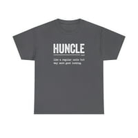 Риза на Huncle - Забавен подарък за брат чичо, ново съобщение за бебето -ID: 358