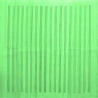 Агли Компания Вътрешен Правоъгълник Абстрактно Изумрудено Зелено Съвременни Килими Площ, 7 '9'