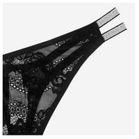 секси дантелени гащи за жени с ниска талия v струни ремъци бельо безшевна танга чорапогащник за дами